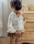 Bleu Toile Wrap