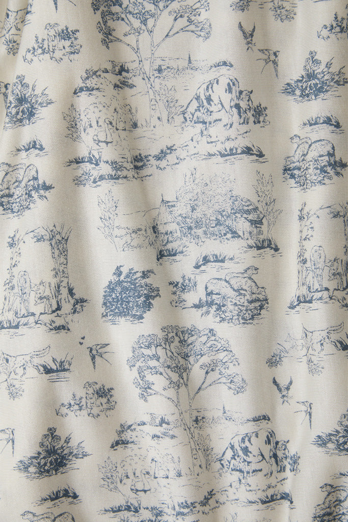 Bleu Toile Toddler Sleep Set