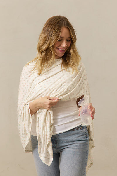 Rosy Bloom Nursing Cover And Top