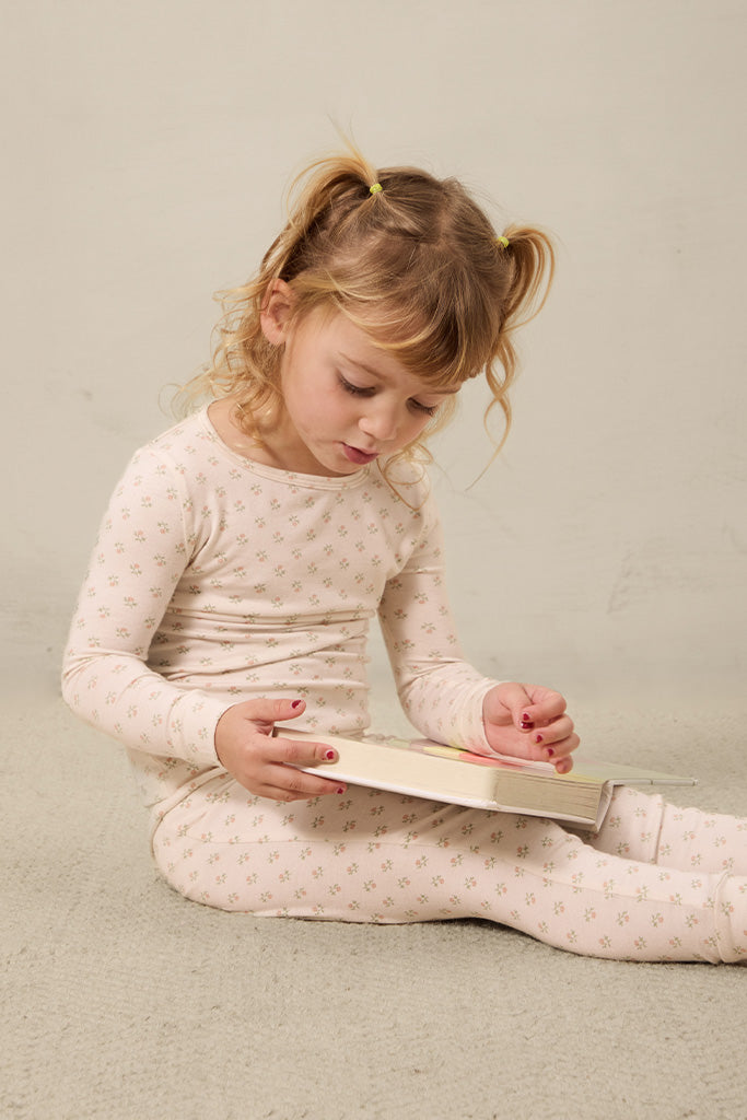 Blush Floret Toddler Sleep Set
