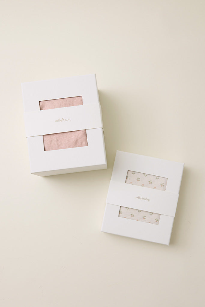 Blush Floret Wrap + Soft Carrier Bundle