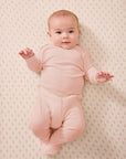 Blush Pointelle Baby Sleep Set