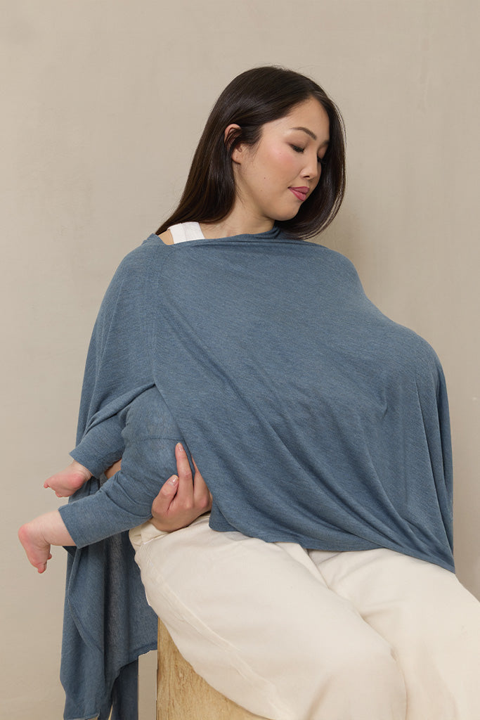 Chambray Nursing Cover