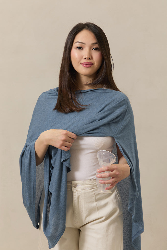 Chambray Nursing Cover