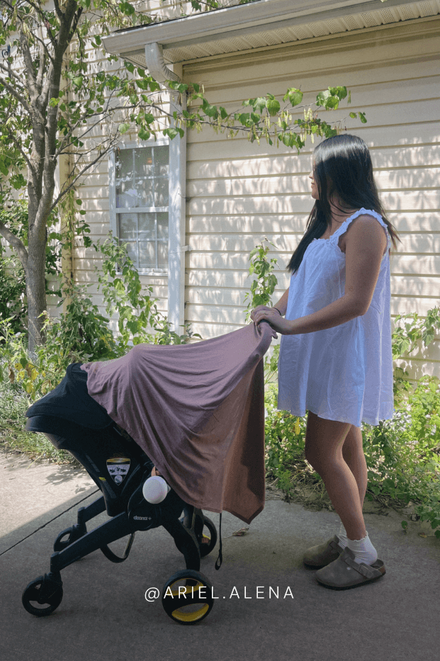 Cottage Rose Nursing Cover