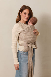Cream Floral Wrap