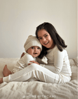 Cream Pointelle Toddler Sleep Set