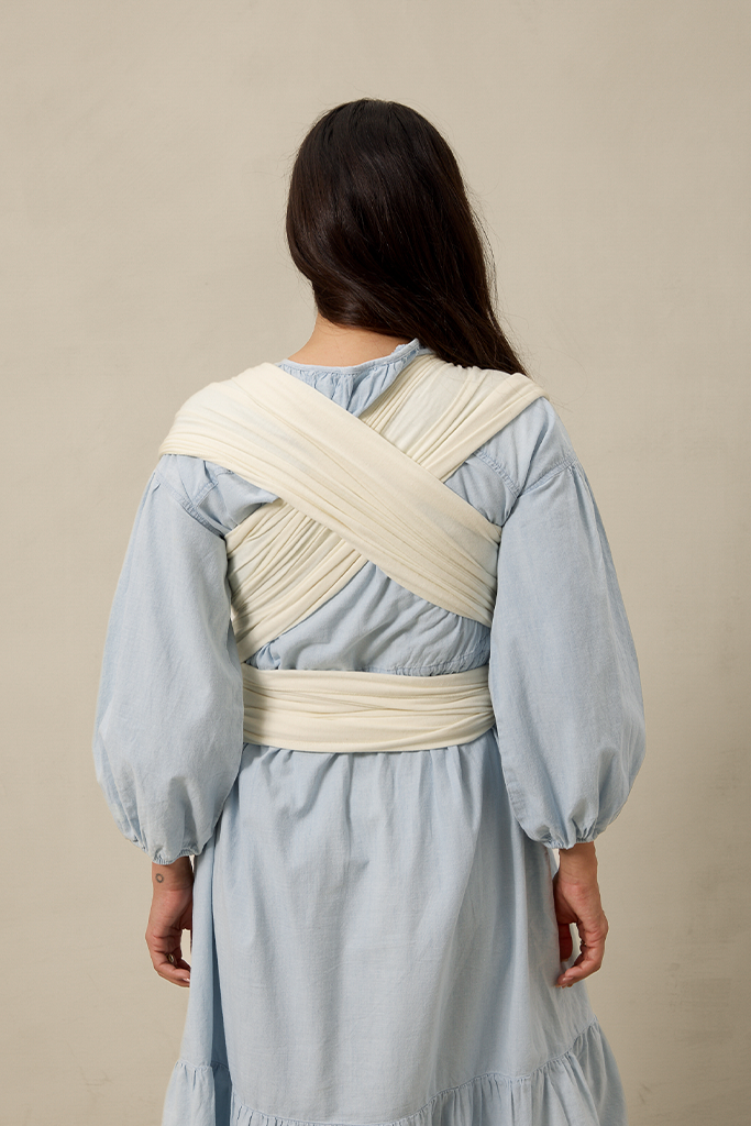 Cream Pointelle Wrap