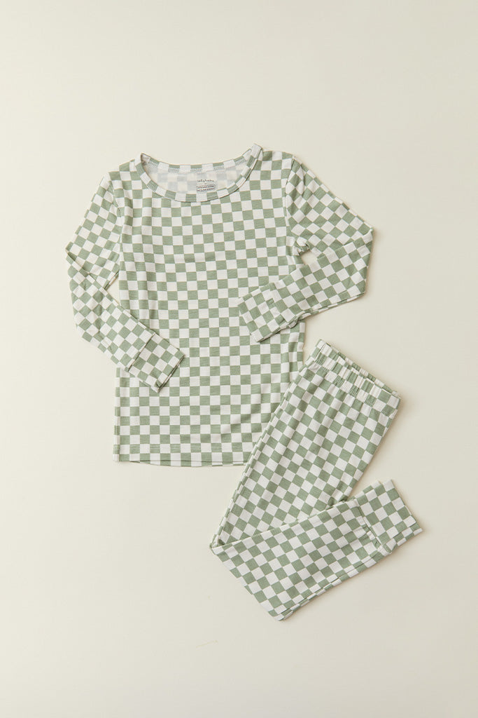 Fern Chequer Toddler Sleep Set