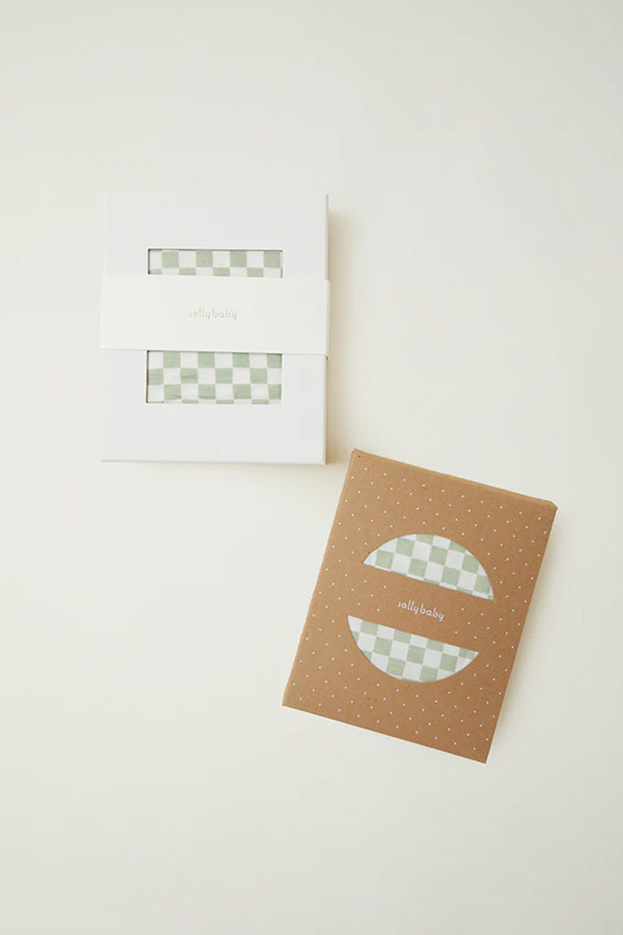 Fern Chequer Wrap + Dolly Bundle