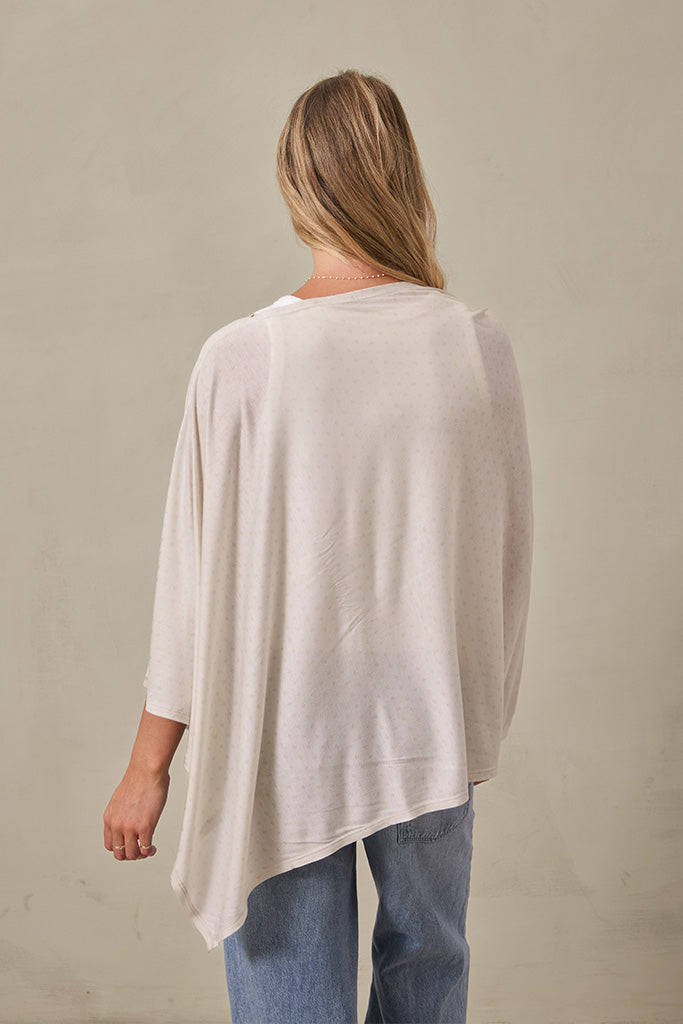 Oat Heritage Dot Nursing Cover