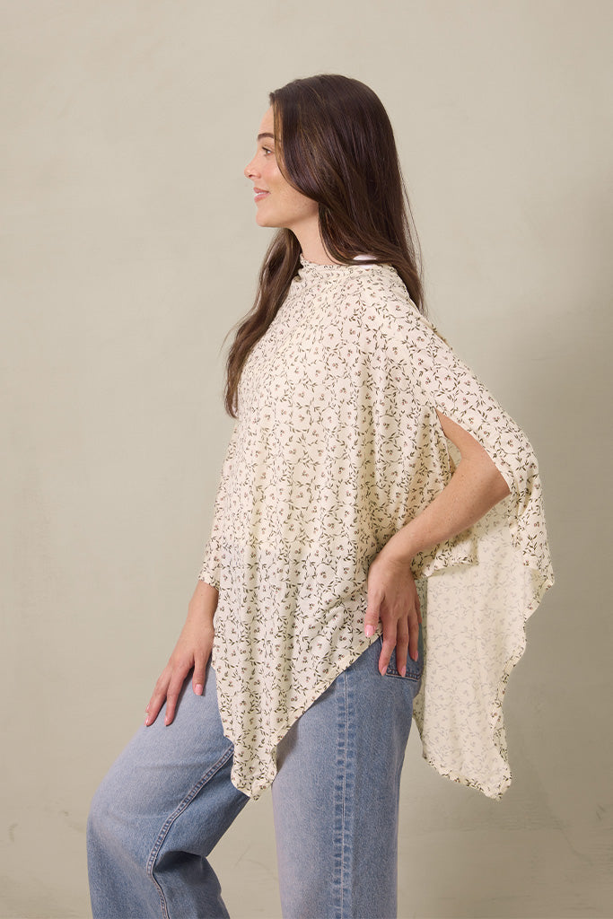 Petite Fleurs Nursing Cover