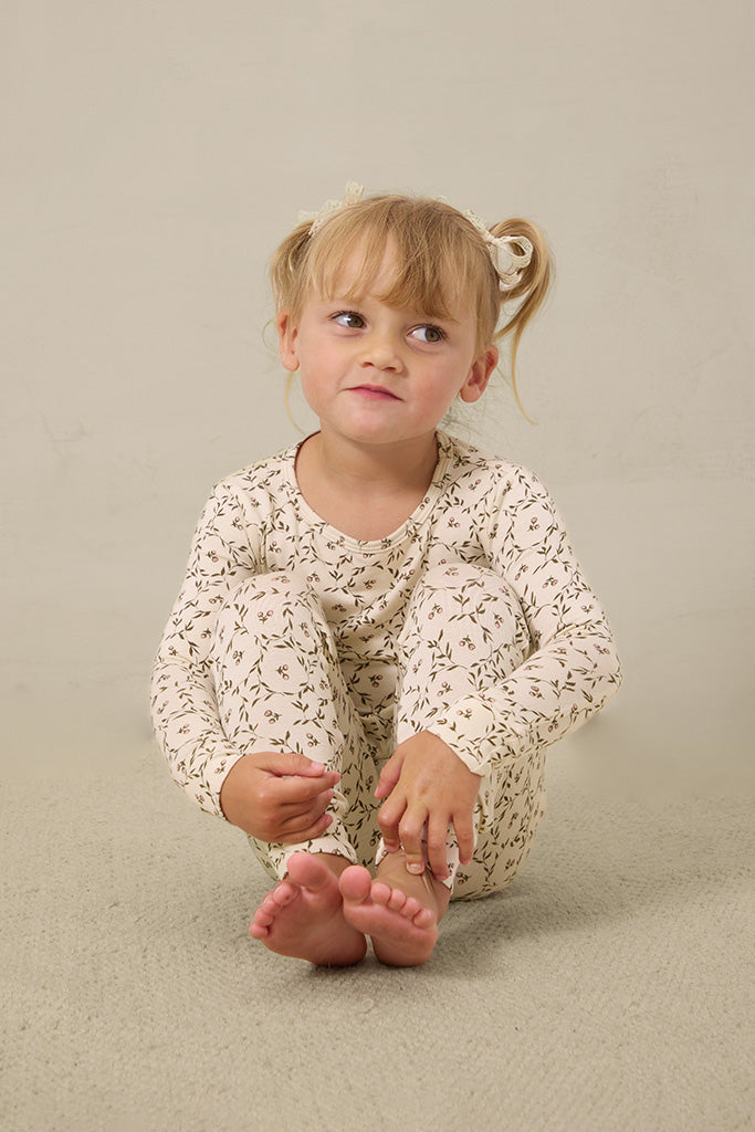 Petite Fleurs Toddler Sleep Set