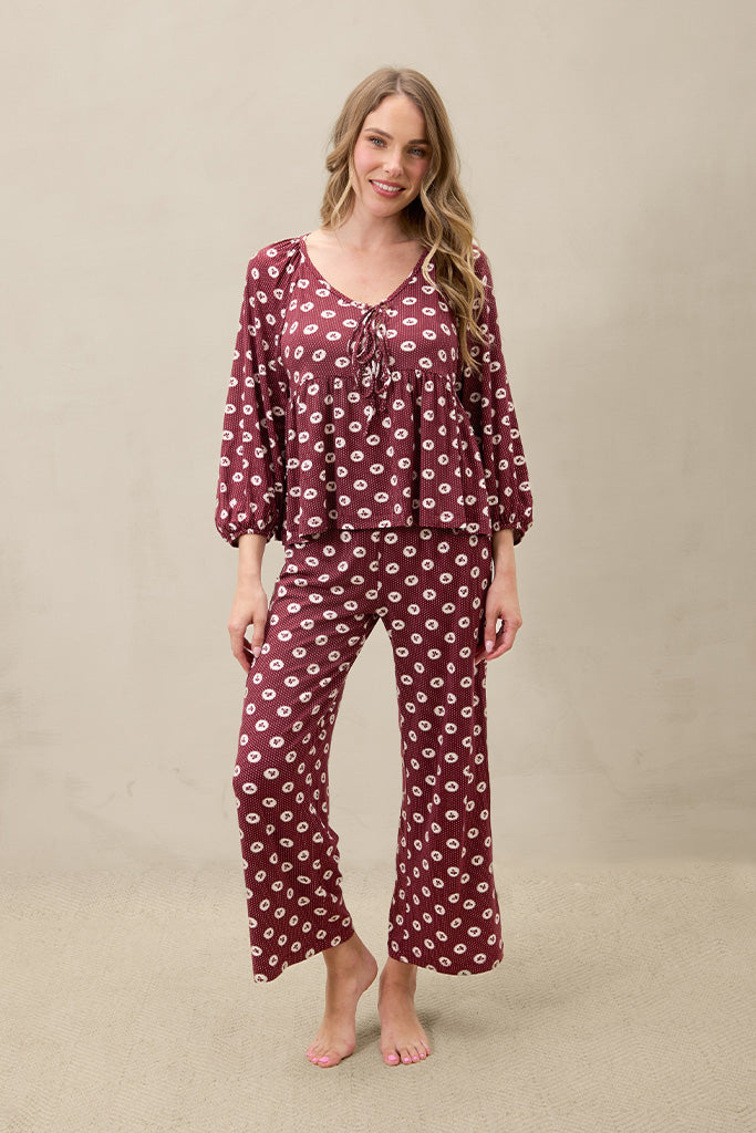 Pomegranate Women’s Sleep Set