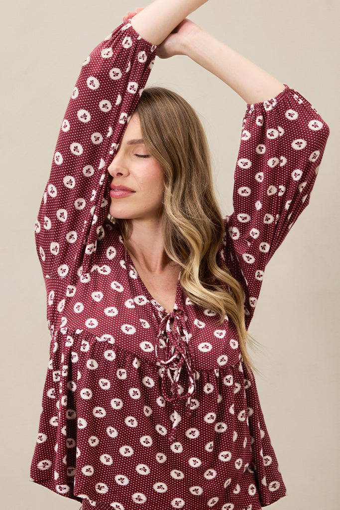 Pomegranate Women’s Sleep Set