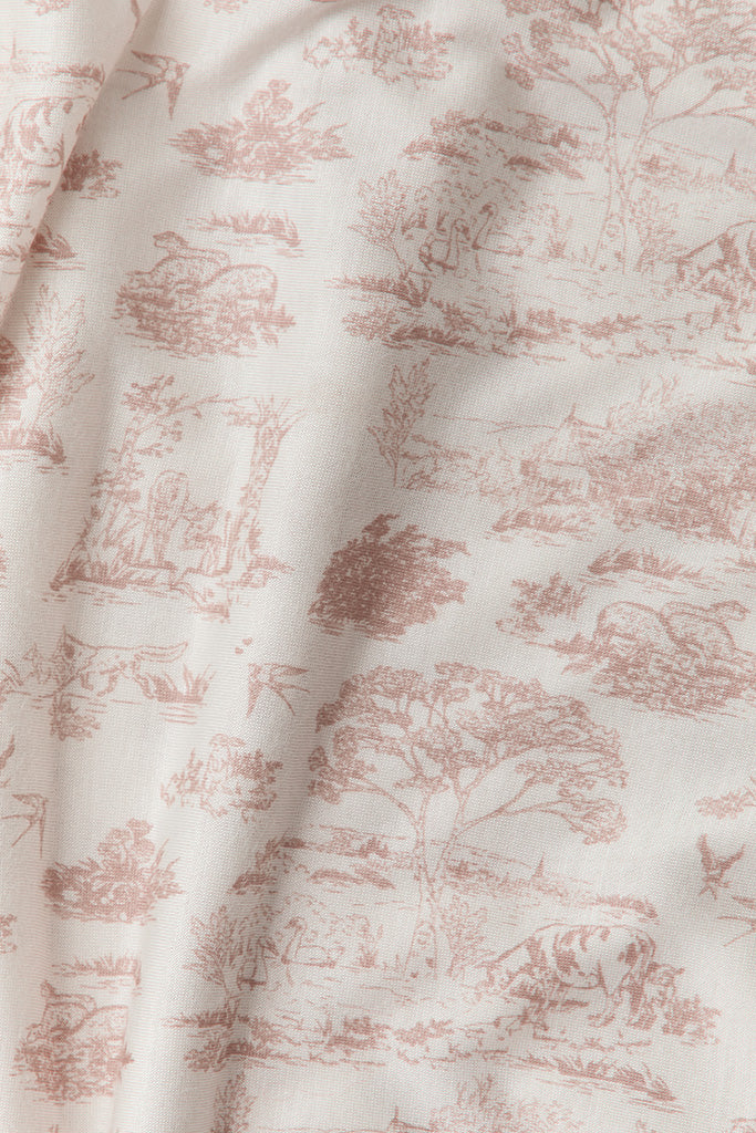 Rose Toile Nursing Cover