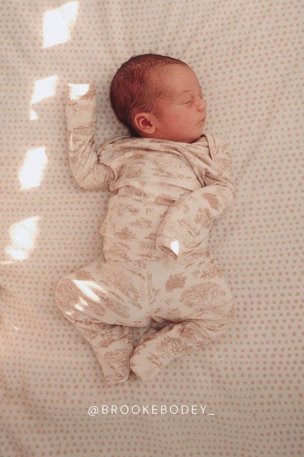 Rose Toile Baby Sleep Set