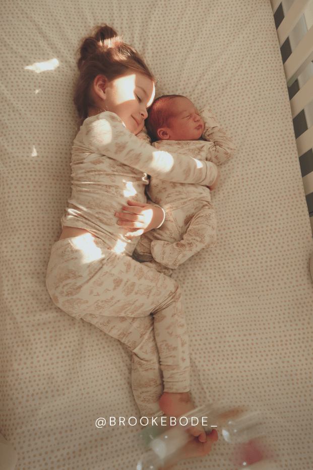 Rose Toile Toddler Sleep Set