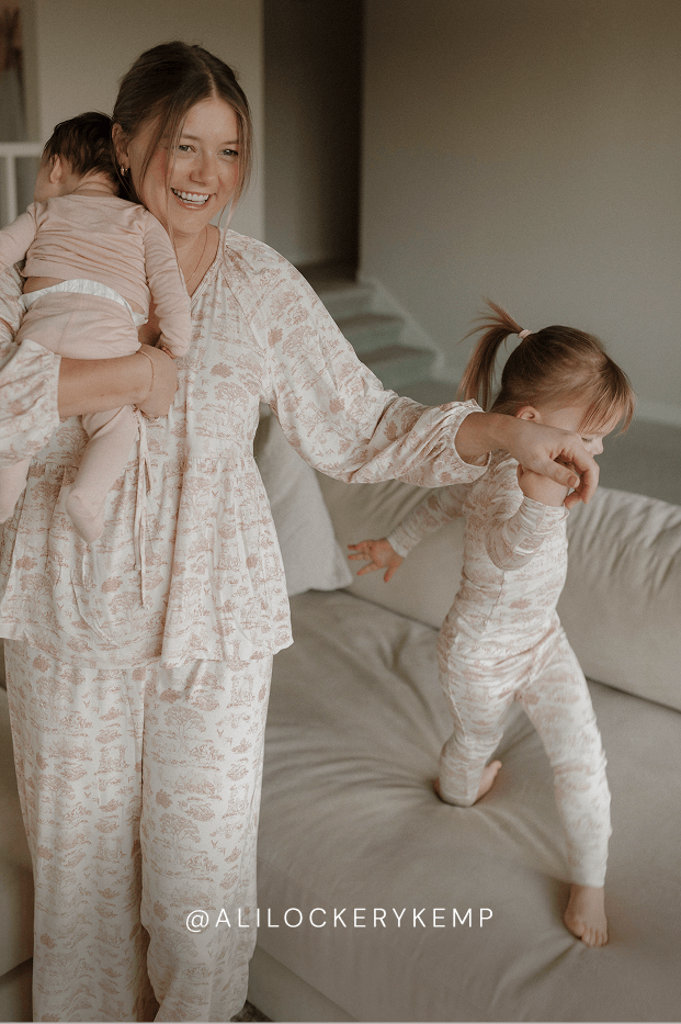 Preorder | Rose Toile Women’s Sleep Set