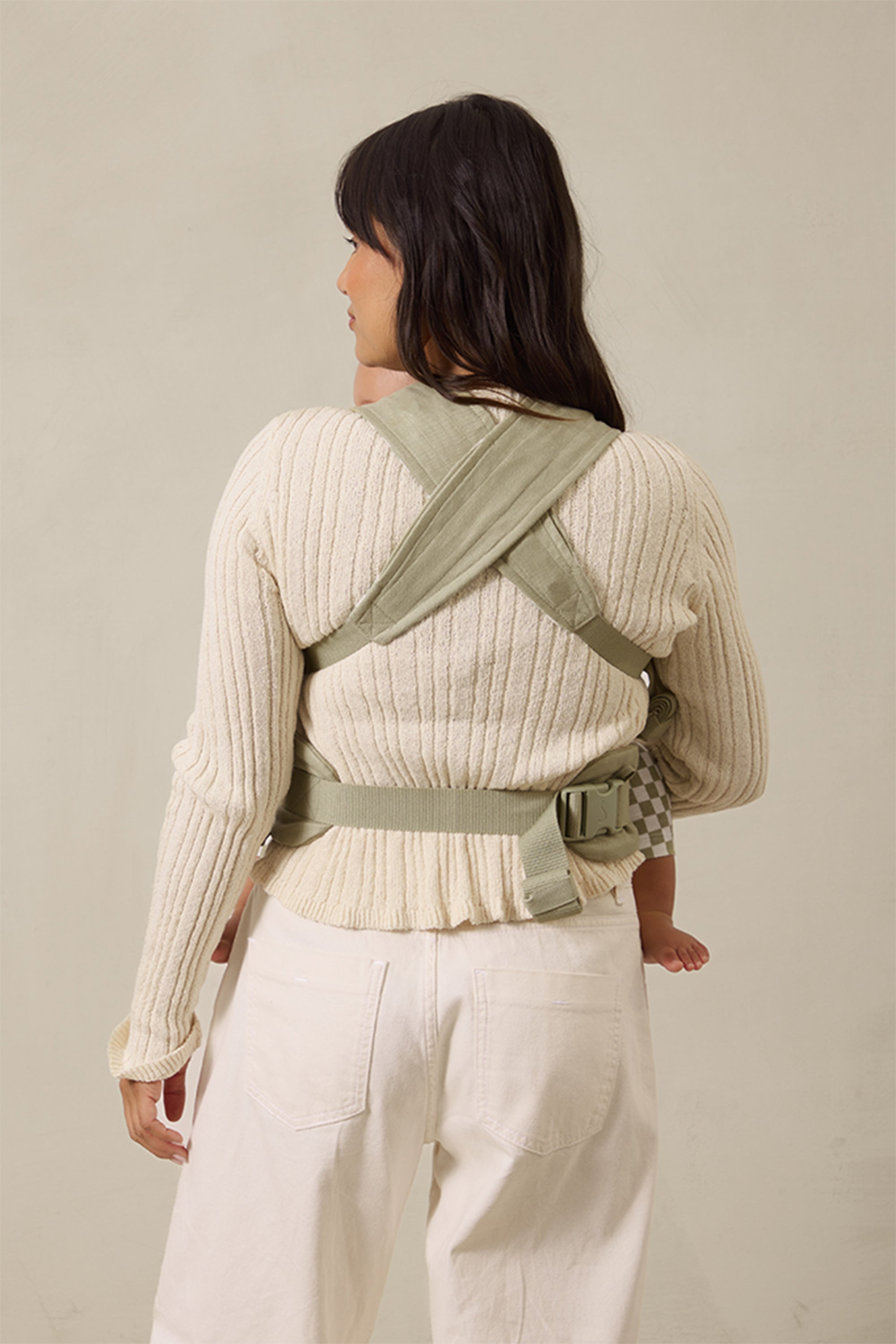 Preorder | Sage Chequer Soft Carrier