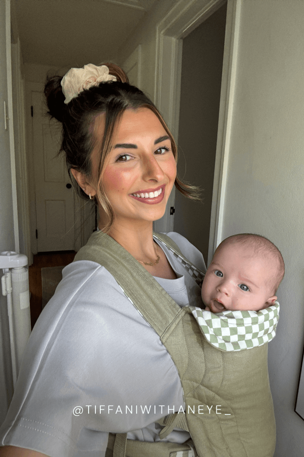 Sage Chequer Soft Carrier