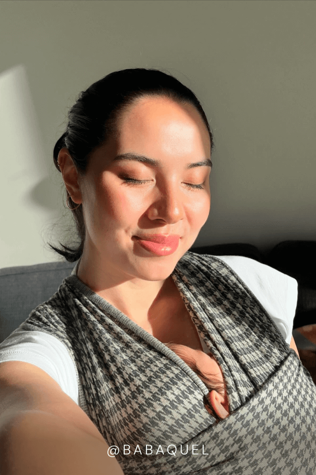 Stormy Houndstooth Wrap