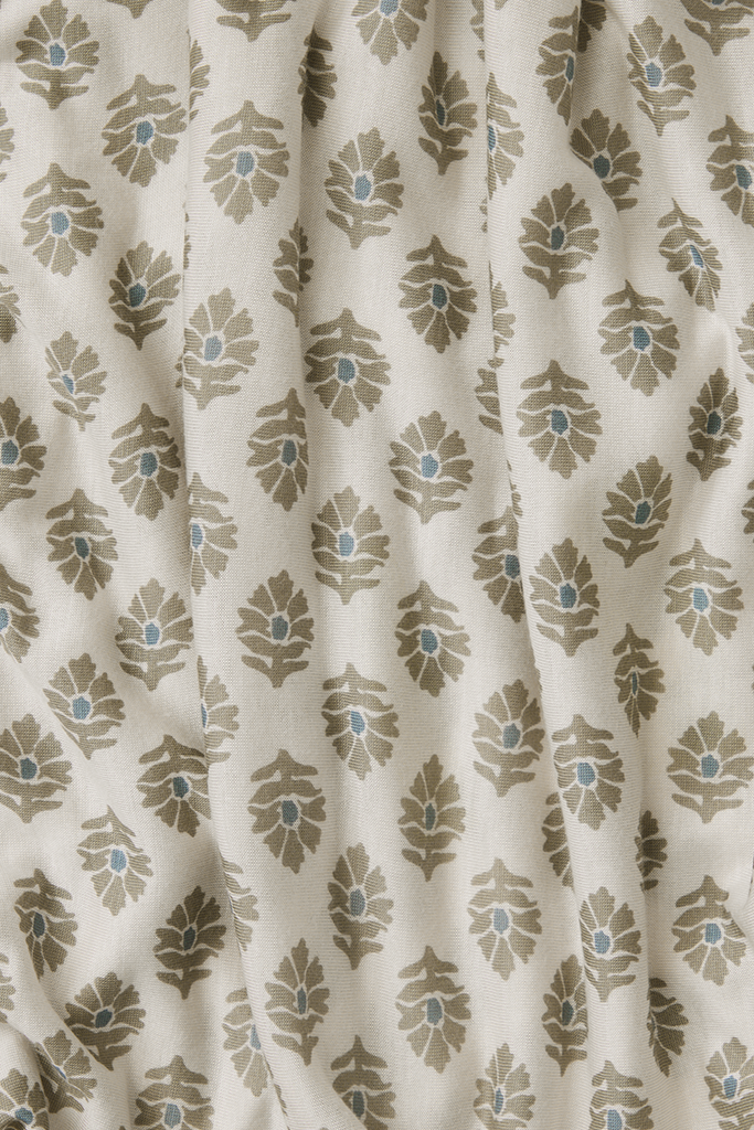 Thistle Block Tie-Top Long-Sleeve Women’s Sleep Sets