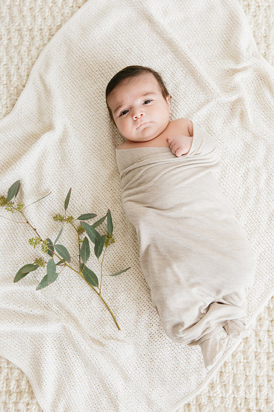 Solly Baby Fern Chequer Swaddle