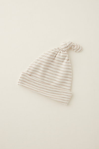 Solly Baby Fern Chequer Knotted Hat