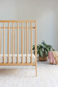Driftwood Stripe Crib Sheet
